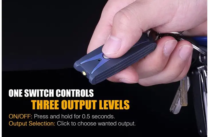 Fenix UC Series Mini Rechargeable Keychain Flashlight - view 4